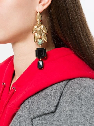 Shop Isabel Marant Pop Bunch Earrings In Black