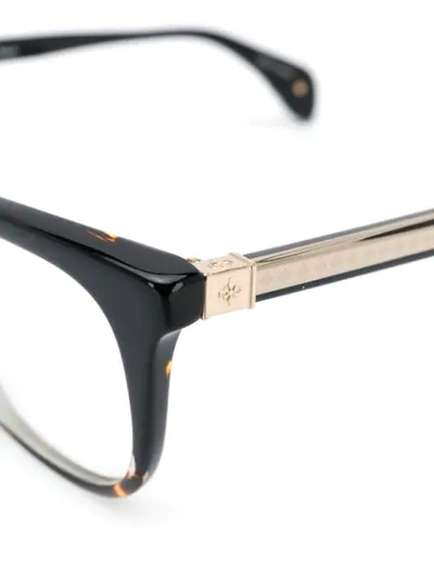 PARADIS COLLECTION RECTANGULAR FRAME GLASSES - 黑色