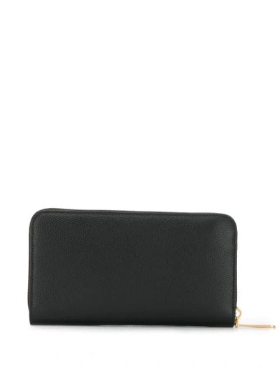 Shop Fendi F Is  Continental Wallet In Black