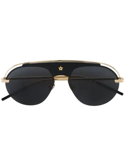 Shop Dior Black Dio(r)evolution Sunglasses