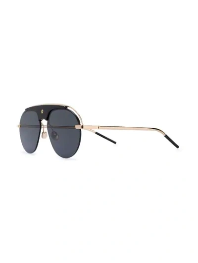 Shop Dior Black Dio(r)evolution Sunglasses