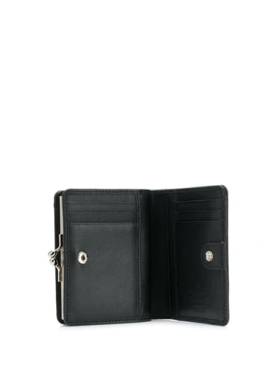 VIVIENNE WESTWOOD FLORENCE RECTANGULAR-SHAPED WALLET - 黑色