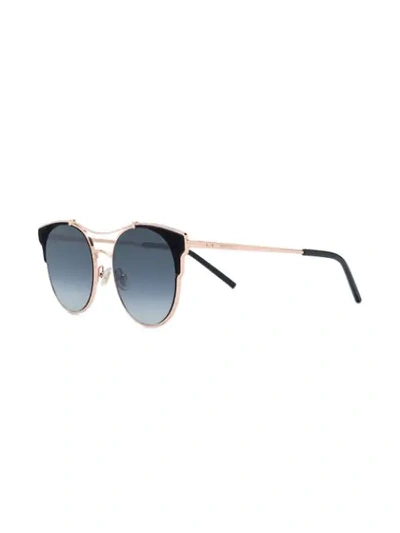 Shop Jimmy Choo Lue Sunglasses In Black