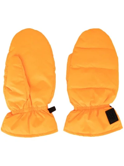 Shop Bacon Neonfarbene Handschuhe In Orange