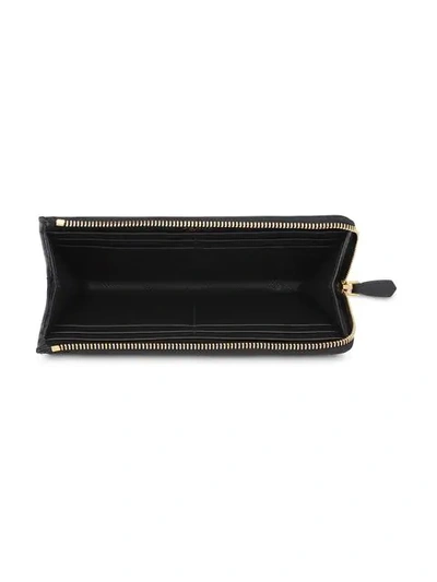 Shop Prada Large Logo Wallet In Black