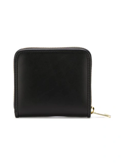 Shop Apc A.p.c. Morgane Compact Wallet - Black