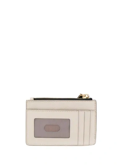 Shop Marc Jacobs The Softshot Top-zip Multi Wallet In Neutrals