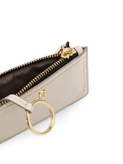 Shop Marc Jacobs The Softshot Top-zip Multi Wallet In Neutrals