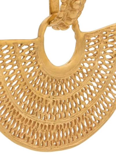 Shop Johanna Ortiz Art 200 Earrings In Gold