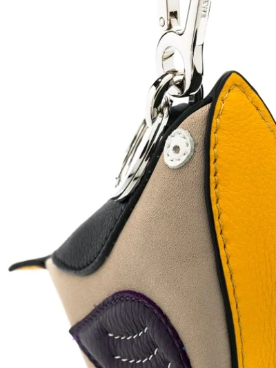 Shop Loewe Bird Coin Purse In Neutrals