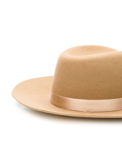 strap fedora hat