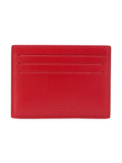 Shop Ferragamo Salvatore  Classic Cardholder - Red
