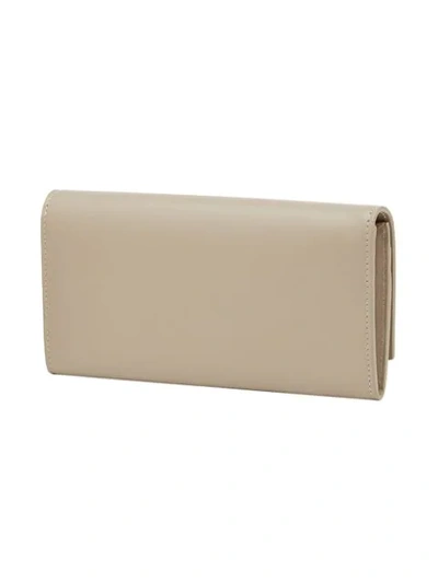 Shop Fendi 'peekaboo' Portemonnaie - Grau In Grey