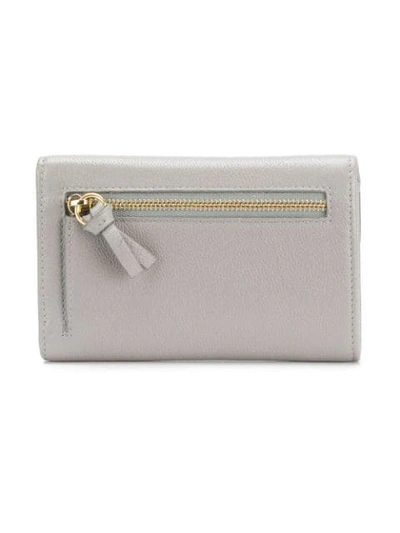 Shop See By Chloé Polina Wallet In Grey