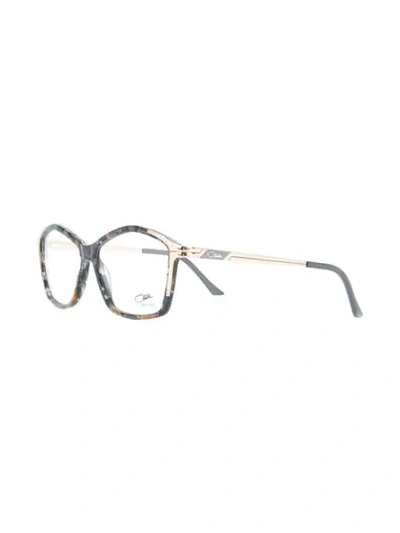 Shop Cazal Printed Frames Glasses In Grey