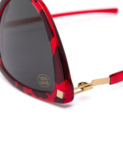 MYKITA MYKITA X MARTINE ROSE SOS SUNGLASSES - 红色