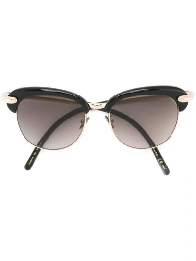 Shop Pomellato Round Frame Sunglasses