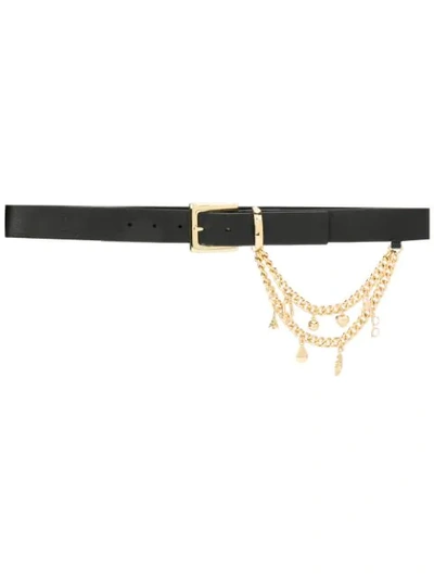 Shop B-low The Belt Chain Embellished Belt In Black
