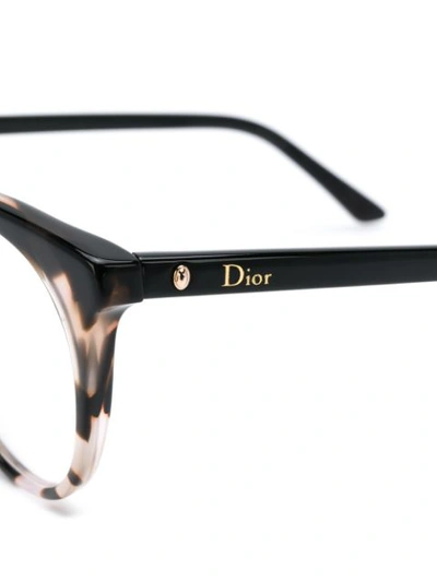 Shop Dior Montaigne Glasses In Pink