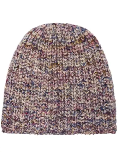 Shop The Elder Statesman Murphy Cashmere Beanie Hat In Blue