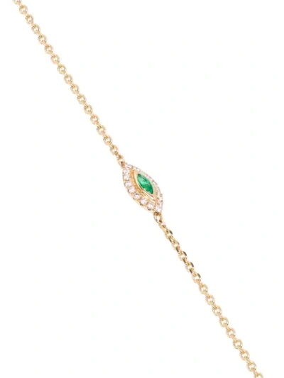 Shop Anita Ko Evil Eye Bracelet In Gold