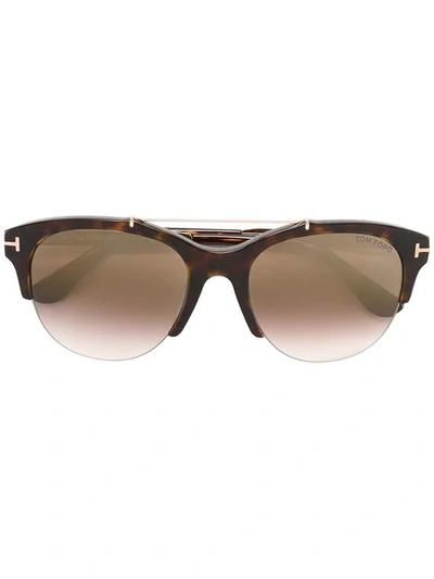Shop Tom Ford Adrenne Sunglasses