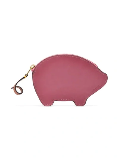 Pig Coin Wallet Pink