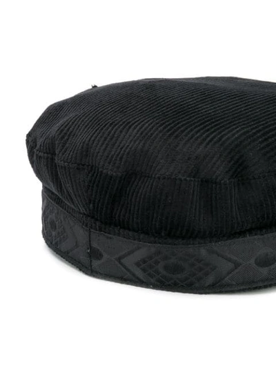 Shop Zadig & Voltaire Embellished Baker Hat In Black