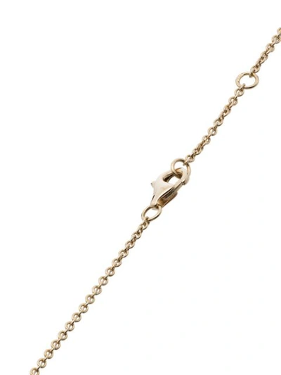 Yvonne Léon 18k Yellow Gold And Diamond Palm Tree Necklace In Metallic