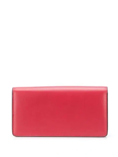 Shop Valentino Vring Wallet On Chain In Pink