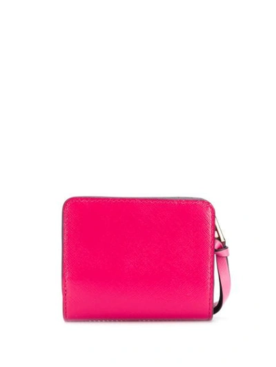 Shop Marc Jacobs Mini Compact Wallet  In 959 Trixie Multi