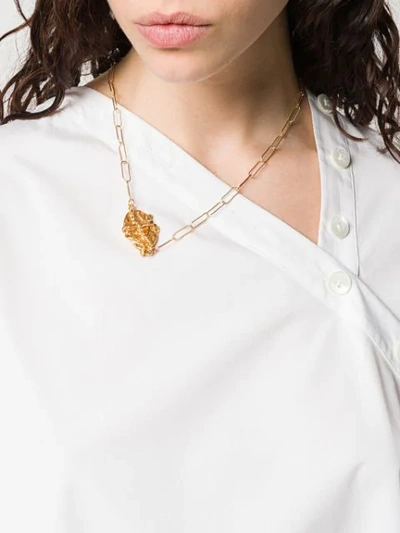 Shop Alighieri The Precarious Ropes Necklace In Gold