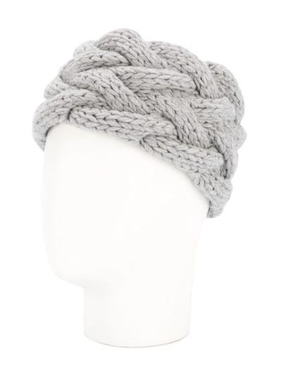 Shop Inverni Virginia Headband In Grey