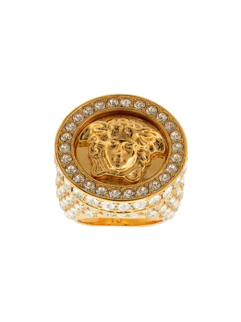 versace gold ring womens