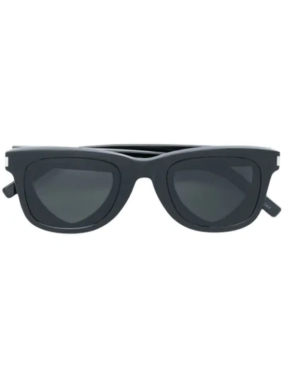 Shop Saint Laurent Chunky Frame Wayfairer Sunglasses