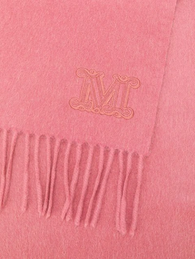 Shop Max Mara Tassel Scarf - Pink