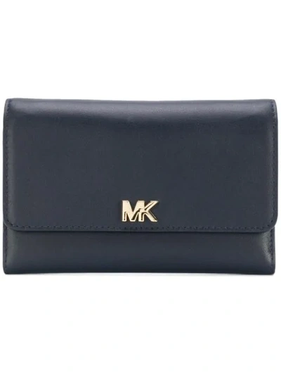 Shop Michael Michael Kors Carryall Wallet - Blue