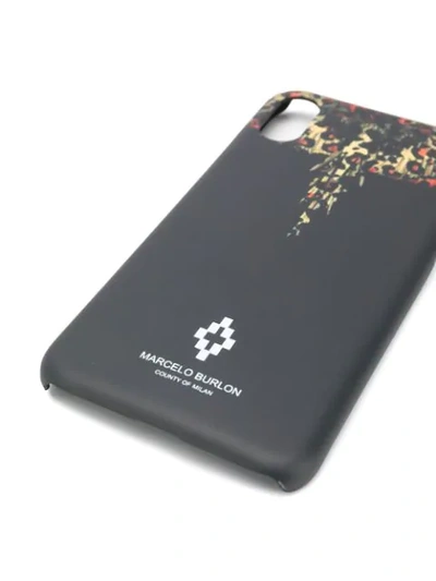 Marcelo Burlon County Of Milan Leopard Wings Iphone Xs Max Case In Black |  ModeSens