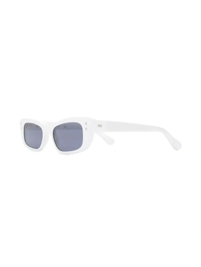 Shop Archive Eyewear Petticoat Sunglasses In White