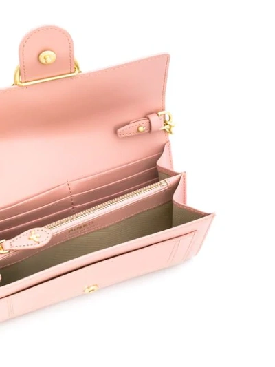 Shop Pinko Studded Purse In Q19 Light Pink
