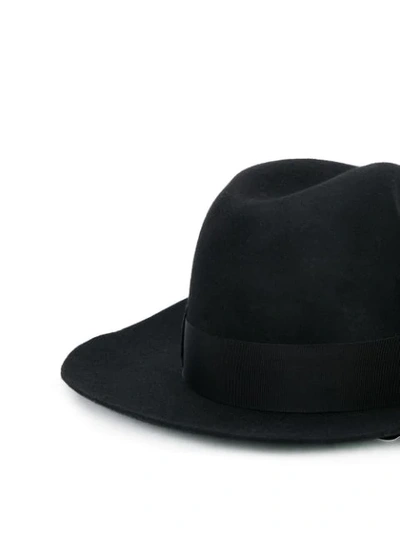 Shop Dolce & Gabbana Fedora Hat In Black