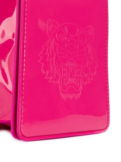 Shop Kenzo Handyhülle Mit Tiger In Pink