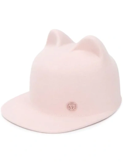 Shop Maison Michel Jamie Hat In Pink