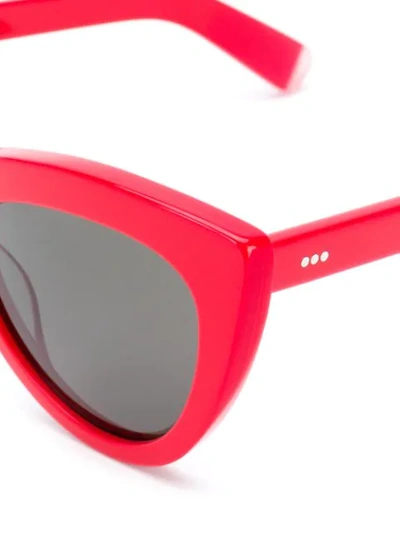 Shop Joseph Montaigne Cat Eye Sunglasses In Rot