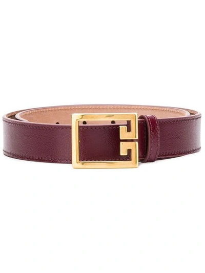 Double G buckle belt