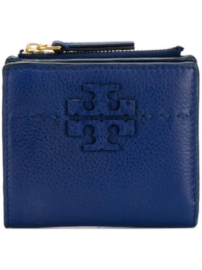 Shop Tory Burch Mini Wallet - Blue