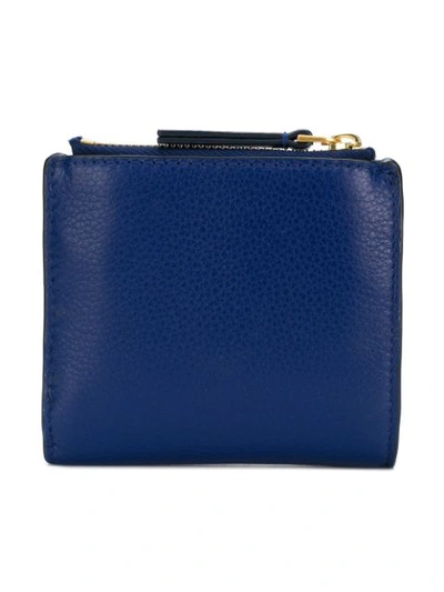 Shop Tory Burch Mini Wallet - Blue