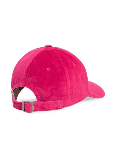 Shop Gucci Baseball Hat With Ny Yankees™ Patch In Pink