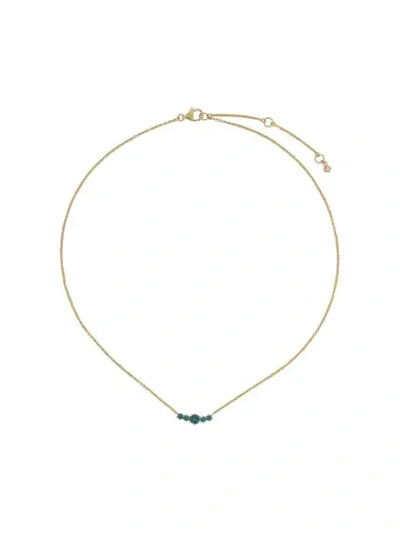 Shop Astley Clarke Mini Linia London Necklace In Gold