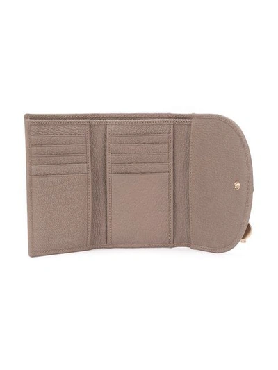 Shop See By Chloé Hana Compact Wallet In Neutrals